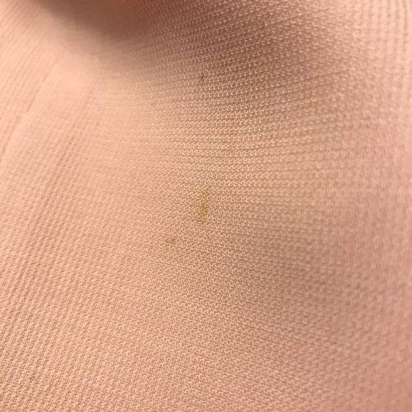 Armani Collezioni Italian Blush Peplum Skirt Suit Size 14 - Picture 9 of 16